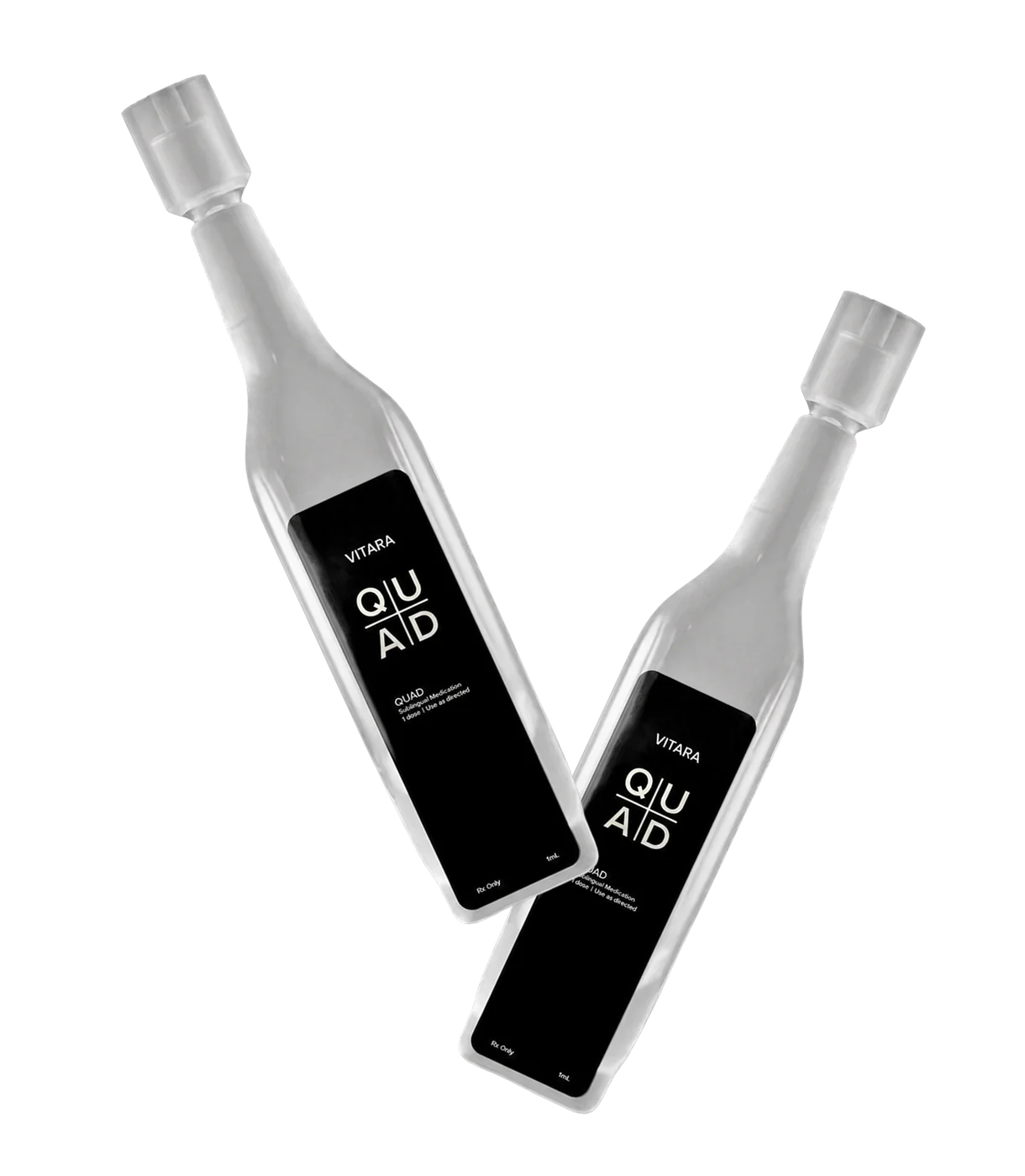 Two Vitara Quad bottles